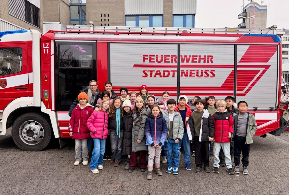 Besuch bei der Neusser Feuerwehr